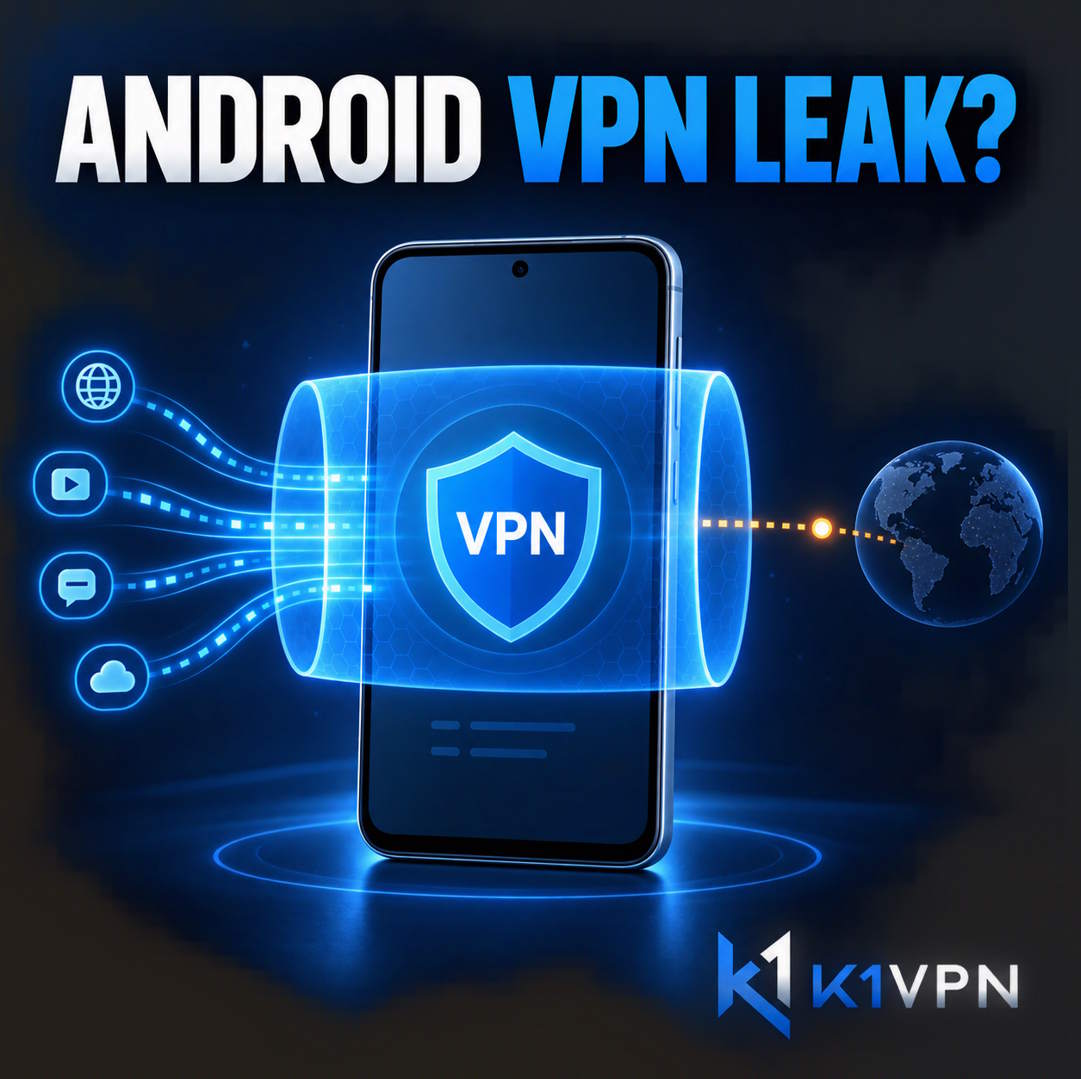 IP leak on Android with an active VPN: the NAT-T keepalive gap that bypasses VPN lockdown