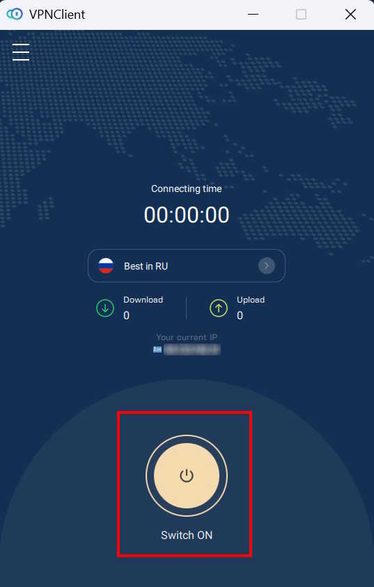 K1VPN App - connecting to the network